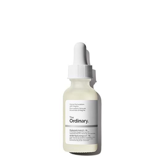 The Ordinary Hyaluronic Acid 2% + B5 (with Ceramides), Multi-Depth Hydration Serum for Plumper, Smoother Skin, Made in Canada