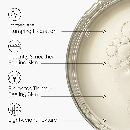 The Ordinary Hyaluronic Acid 2% + B5 (with Ceramides), Multi-Depth Hydration Serum for Plumper, Smoother Skin, Made in Canada