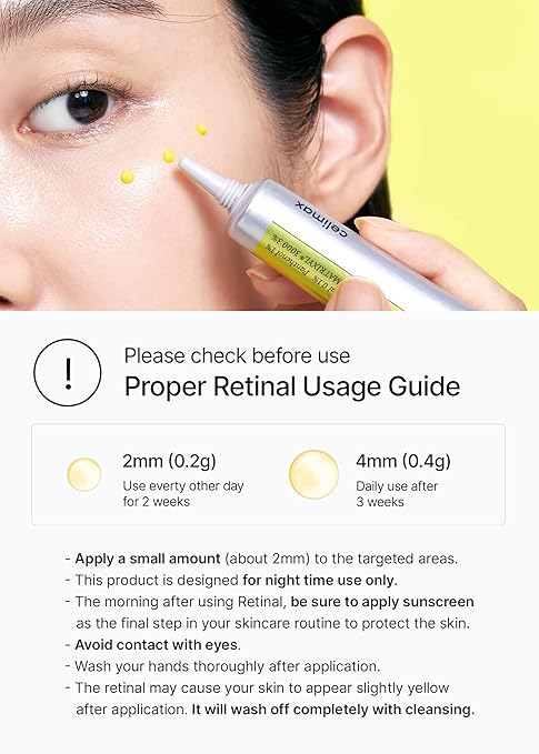 celimax The Vita A Retinal Shot Tightening Booster | Pore Minimizer, Wrinkles & Fine Lines, Firmer Skin, 15ml, Made In Korean